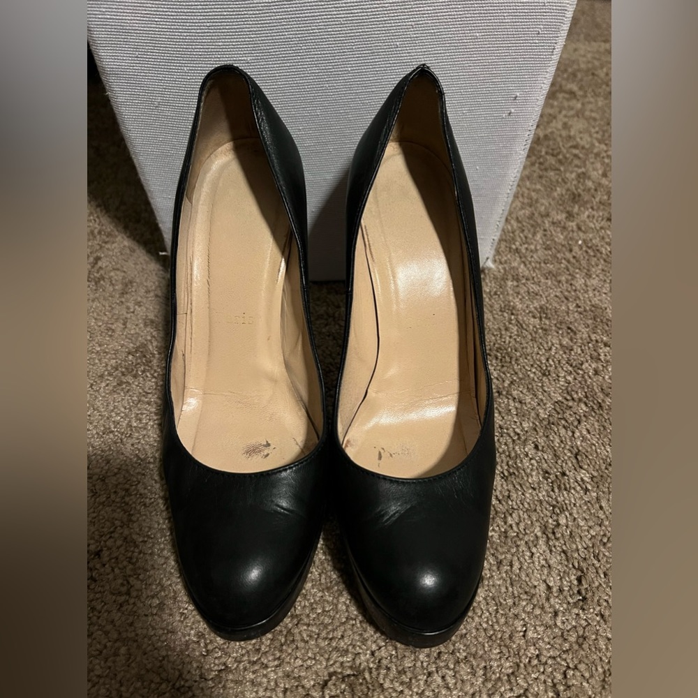 Christian Louboutin platform pumps, size 38.5